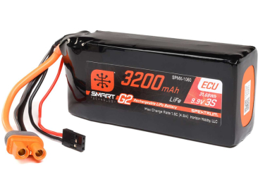 Spektrum Smart G2 ECU LiFe 9.9V 3200mAh Rx 10C IC3