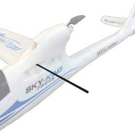 Spojovací tyč pro letadlo Sky King F959