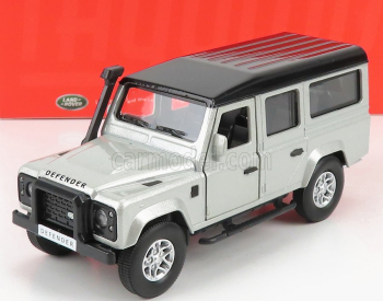 Tayumo Land rover Land Defender 110 Station Wagon 1995 1:36 Stříbrná Černá