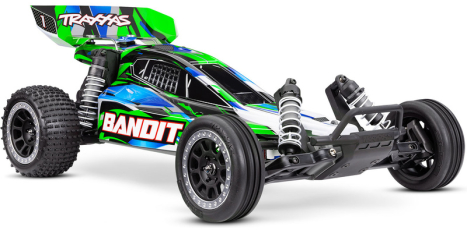 RC auto Traxxas Bandit 1:10 HD RTR, zelená