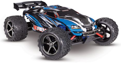 RC auto Traxxas E-Revo 1:16 RTR, modrá