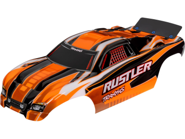 Traxxas karosérie Rustler oranžová