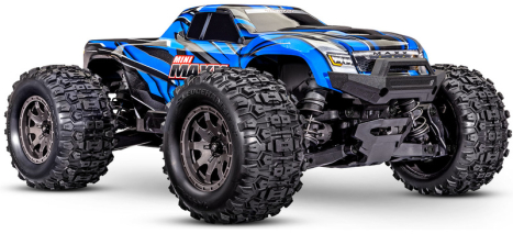 RC auto Traxxas Mini Maxx 1:12 BL-2s RTR, modrá