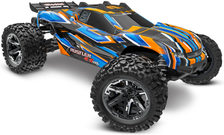 RC auto Traxxas Rustler 1 10 VXL HD 4WD RTR oran ova RCprofi.cz