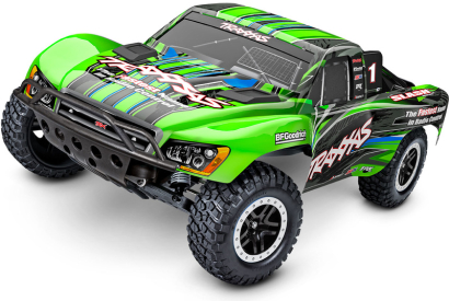 RC auto Traxxas Slash 1:10 2BL RTR, zelená