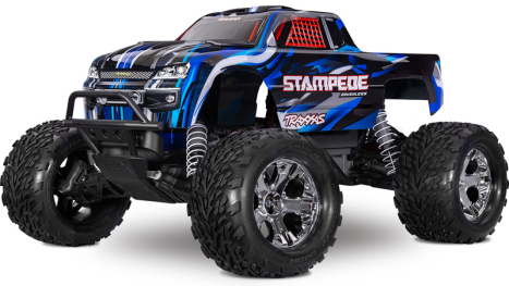 RC auto Traxxas Stampede 1:10 BL-2s RTR, modrá