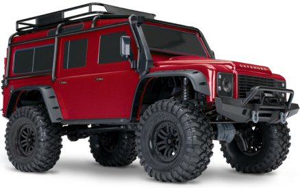 Traxxas TRX-4 Land Rover Defender 1:10 RTR červený