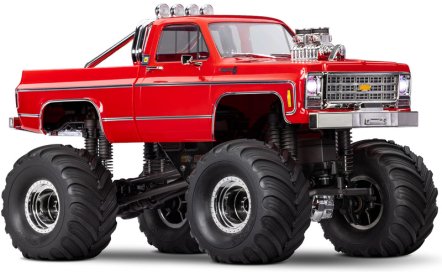 RC auto Traxxas TRX-4MT Chevrolet K10 1979 1:18 RTR, červená