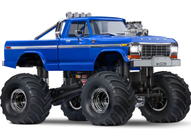 ROZBALENO - RC auto Traxxas TRX-4MT Ford F-150 1979 1:18 RTR, modrá