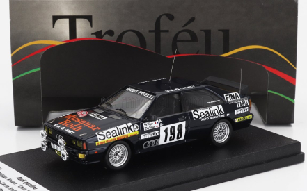 Trofeu Audi Quattro (night Version) N 198 Rally Montecarlo 1982 Philippe Kruger - Chris Williams 1:43 Blue