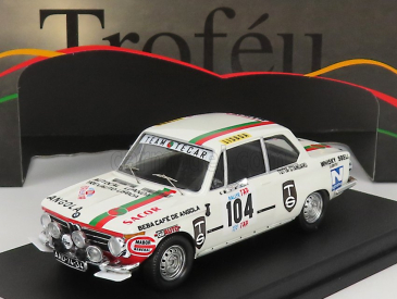 Trofeu BMW 2002ti (night Version) N 104 Rally Tap 1972 B.vieira - J.bandeira 1:43 Bílá