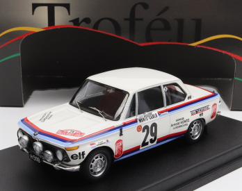 Trofeu BMW 2002ti (night Version) N 29 Rally Montecarlo 1975 N.koob - N.huberty 1:43 Bílá