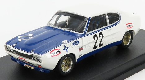 Trofeu Ford england Capri 2600 Rs N 22 Winner Rally Villa Real 1972 J.mesia 1:43 Bílá Modrá