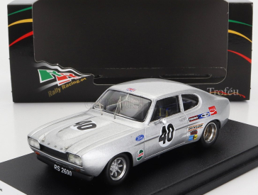 Trofeu Ford england Capri 2600 Rs N 40 3rd Silverstone 1971 Gerry Birrel 1:43 Silver