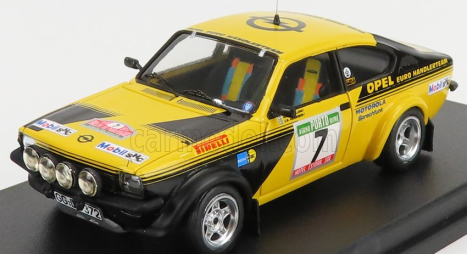 Trofeu Opel Kadett Gt/e (night Version) N 7 Rally Of Portugal 1976 A.kullang - C.g.andersson 1:43 Žlutá Černá