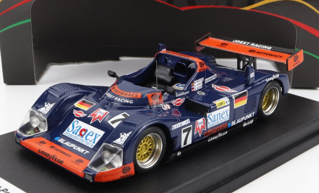 Trofeu Porsche 935 3.0l Turbo Wsc-95 Team Joest Racing N 7 Winner 24h Le Mans 1996 A.wurz - D.jones - M.reuter 1:43 Modrá Oranžová