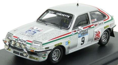 Trofeu Vauxhall Chevette Hsr (night Version) N 9 Rally Rac Lombard 1980 Pentti Airikkala - Risto Virtanen 1:43 Silver