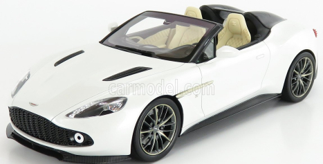 Truescale Aston martin Vanquish Zagato Speedster 2017 1:18 Escaping White