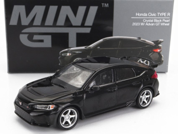 Truescale Honda Civic Type-r Lhd 2023 1:64 Black