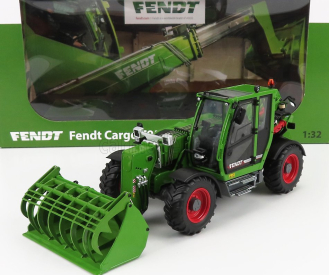 Universal hobbies Fendt T955 Cargo Telescopic Tractor 2010 1:32 Zelená