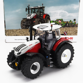 Universal hobbies Steyr 6280 Absolut Cvt Tractor 2022 1:32 Červená Bílá