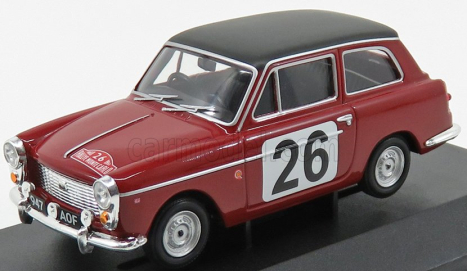 Vanguards Austin A40 Farina Mki Countryman N 26 Rally Montecarlo 1960 P.moss - A.wisdom 1:43 Red Matt Black