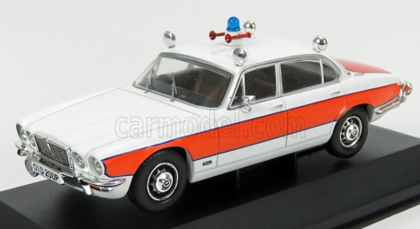 Vanguards Jaguar Xj6 Mkii 4.2l Police 1971 1:43 Bílá Oranžová