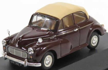 Vanguards Morris Minor 1000 Convertible 1:43 Bordeaux Beige