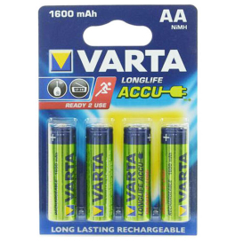 VARTA 56716 AA mignon accu 1600 mAh NiMH 4ks