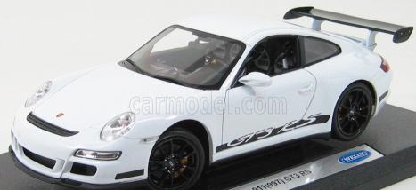 Welly Porsche 911 997 Gt3rs 2010 1:18 Bílá