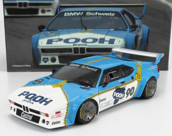 Werk83 BMW M1 Procar N 90 Procar Serie 1980 Marc Surer 1:18 Bílá Světle Modrá