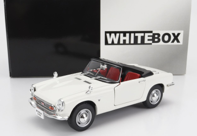 Whitebox Honda S800 Spider Cabriolet Open Rhd 1966 1:24 Bílá