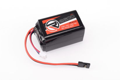 2600mAh 7,6V LiHV přijímačová sada (pro Kyosho/Tekno apod.)