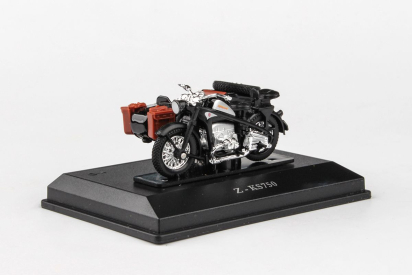 Abrex Cararama 1:43 - Zuendapp KS750 Motorbike - Dark Grey