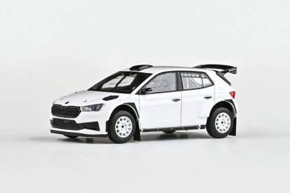 Abrex Škoda Fabia IV RS Rally2 (2022) 1:43 - Bílá