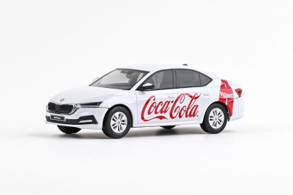 Abrex Škoda Octavia IV (2020) 1:43 - Coca-Cola