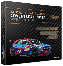 Adventní kalendář Rallye Hyundai se zvukem 1:43