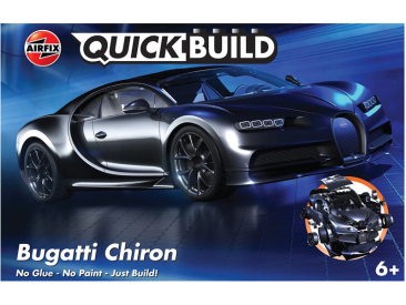 Airfix Bugatti Chiron černý