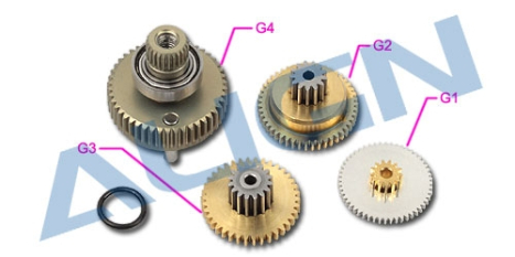 ALIGN - DS650 servo převody