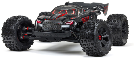 RC auto Arrma Kraton 8S BLX 1:5 4WD EXB RTR, černá