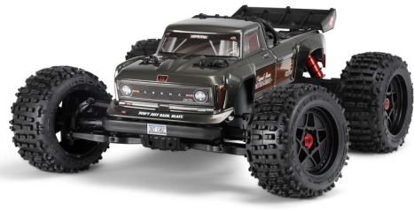 RC auto Arrma Outcast 4S V2 BLX 1:10 4WD RTR, ocelová