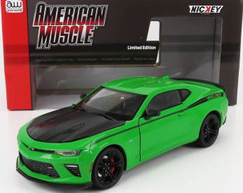 Autoworld Chevrolet Camaro Ss 1le Nickey Coupe 2017 1:18 Zelená Černá