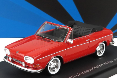 Avenue43 Volkswagen 411l Karmann Cabriolet Open Germany 1968 1:43 Red