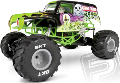 RC auto Axial Grave Digger monster truck