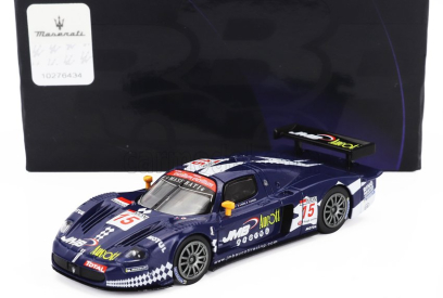 Bbr-models Maserati Mc12 6.0l V12 Team Jmb Racing N 15 4th 24h Spa 2008 Ben Aucott - Alain Ferte - Stephane Daoudi 1:64 Blue