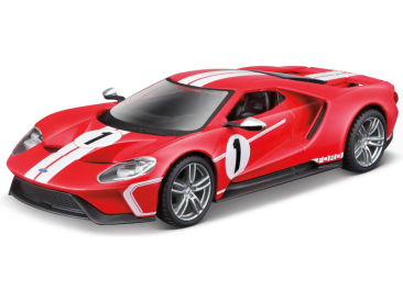 Bburago Ford GT 2018 1:32 #1 Heritage Edition