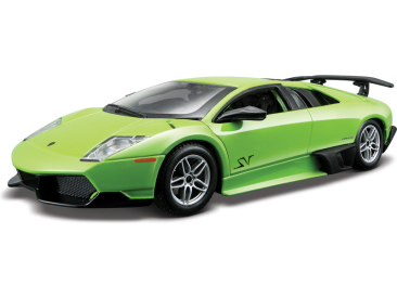 Bburago Kit Lamborghini Murciélago LP 670-4 SV 1:24 zelená