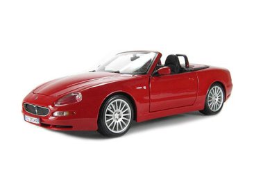 Bburago Maserati GT Spyder 1:18 červená