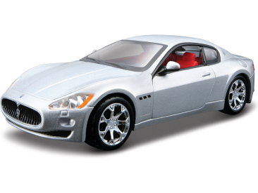 Bburago Plus Maserati GranTurismo 2008 1:32 stříbrná