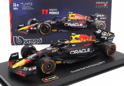 Bburago Red bull F1 Rb19 Team Oracle Red Bull Racing N 11 1:43, tmavě modrá